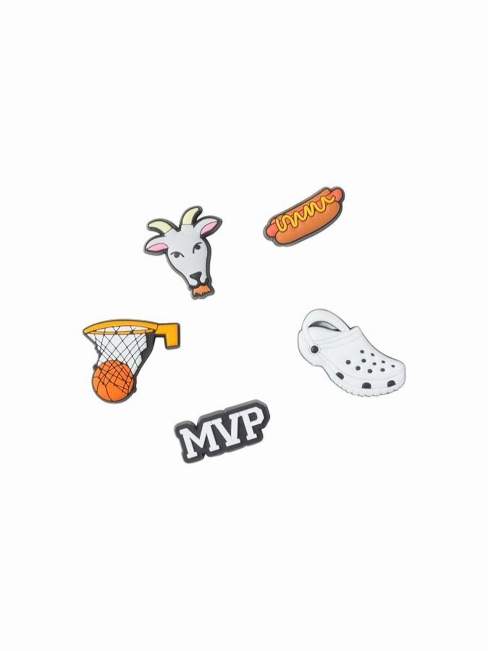 CROCS MVP Jibbitz Charms 5 Pack
